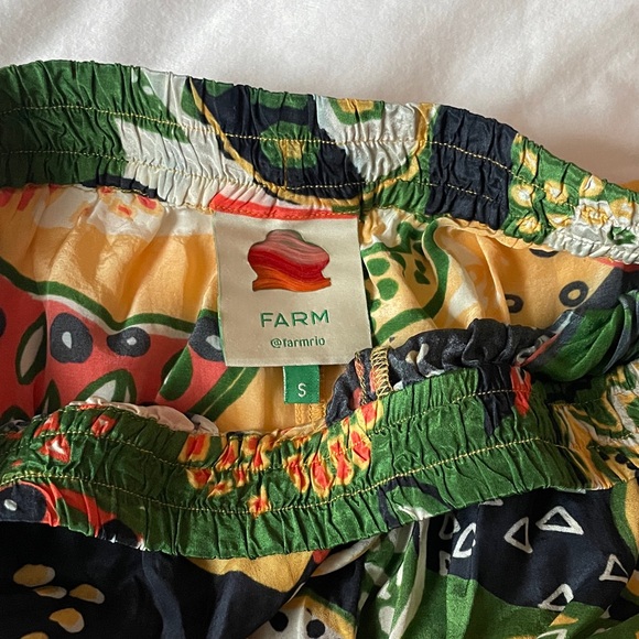 FARM Rio Colorful Abstract Tribal Pattern Pants - Picture 2 of 3